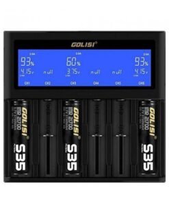 Golisi S6 Smart Charger with LCD Screen (6 Bay)