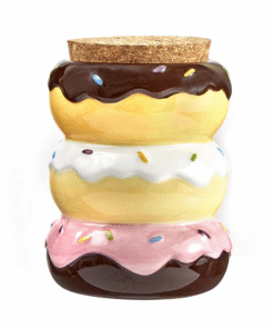 Ceramic Stash Jar - Donut