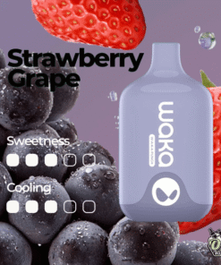 WAKA SMASH 6000 PUFF – STRAWBERRY GRAPE