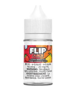 Flip Juice Salt-Nic E-Liquid - Straw Mango Ice 30ml