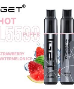 iGET HOT VAPE 5500 PUFF – STRAWBERRY WATERMELON ICE