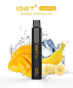 iGET LEGEND VAPE 4000 PUFF – MANGO BANANA ICE