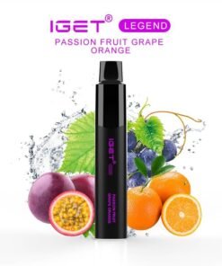 iGET LEGEND VAPE 4000 PUFF – PASSION FRUIT GRAPE ORANGE