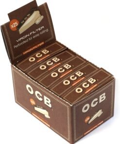 OCB Virgin Unbleached Filter Tips Booklet