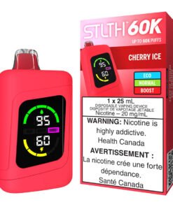 STLTH 60K Disposable Vape Device - Cherry Ice
