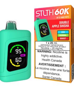 STLTH 60K Disposable Vape Device - Double Apple Shisha