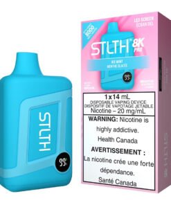 STLTH 8K Pro Disposable Vape Device - Ice Mint
