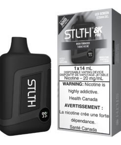 STLTH 8K Pro Disposable Vape Device - Rich Tobacco