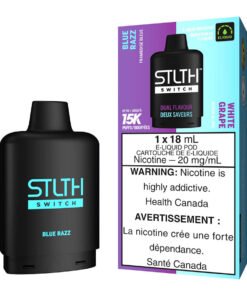 STLTH Switch E-Liquid Pod Pack - Blue Razz And White Grape