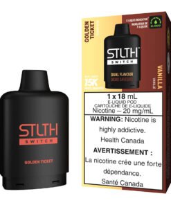 STLTH Switch E-Liquid Pod Pack - Golden Ticket And Vanilla