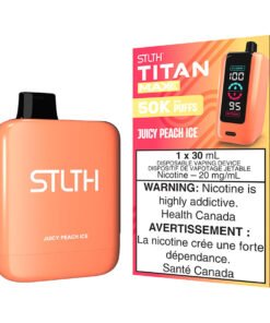 STLTH Titan Max Disposable Vape Device - Juicy Peach Ice