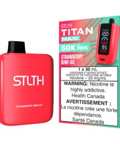 STLTH Titan Max Disposable Vape Device - Strawberry Kiwi Ice