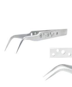 Anti-Static Precision Stainless Curved Tip Tweezers
