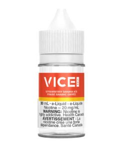 Vice Salt Nic E-Liquid - Strawberry Banana Ice 30ml