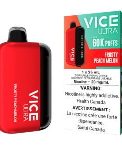 Vice Ultra Disposable Vape Device - Frosty Peach Melon