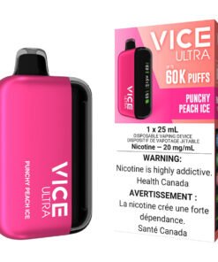 Vice Ultra Disposable Vape Device - Punchy Peach Ice