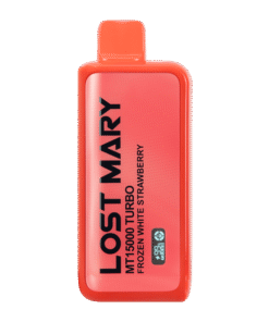 Frozen White Strawberry Lost Mary MT15000 Turbo