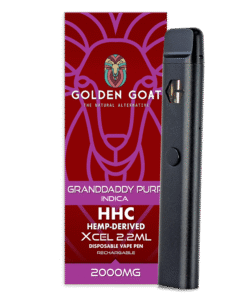 HHC Vape Device, 2000mg, Rechargeable/Disposable – Grand Daddy Purp