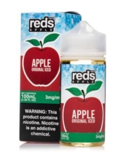 7 Daze Reds Apple Original Iced 100ml Vape Juice