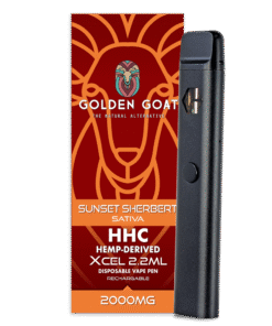 HHC Vape Device, 2000mg, Rechargeable/Disposable – Sunset Sherbert