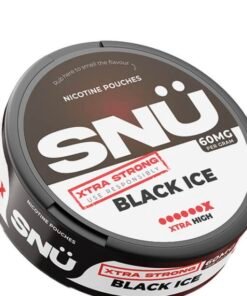 SNU Black Ice Nic Pouches by Bar Juice – 60mg