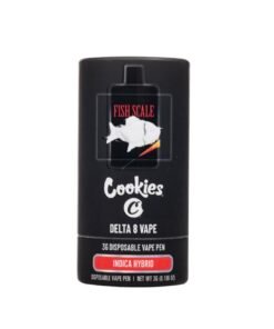 Fish Scale (Indica Hybrid) Cookies Delta 8 Disposable 3G