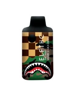 Shark Shock Diesel High Potency Blend Delta 8 + THC-P + THC-X 3g Disposable By ELF THC