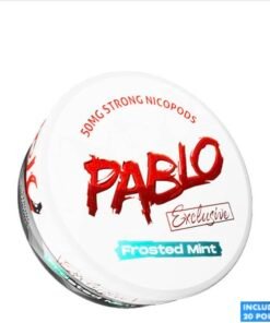 Pablo Frosted Mint Nic Pouches – 30mg