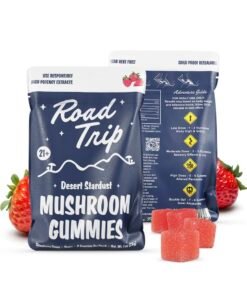 DESERT STARDUST MUSHROOM GUMMIES – STRAWBERRY