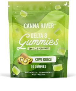 DELTA 8 THC GUMMIES – KIWI BURST – CANNA RIVER