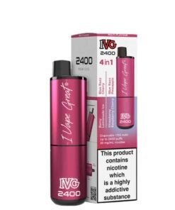 IVG 2400 Berry Edition 4 in 1 Disposable Vape – 20mg