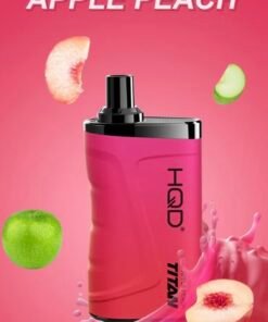 HQD TITAN APPLE PEACH 7000 PUFFS