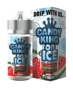 Candy King on Ice Strawberry Watermelon Bubblegum 100ml Vape Juice