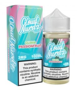 Cloud Nurdz Iced Guava Passion Fruit TF Vape Juiice 100ml