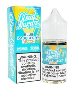 Peach Blue Razz Iced 30ml TF Nic Salt Vape Juice – Cloud Nurdz