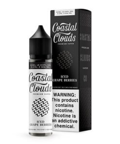 Coastal Clouds ICED Grape Berries 60ml Vape Juice