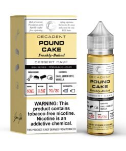 Glas Basix Pound Cake 60ml Vape Juice
