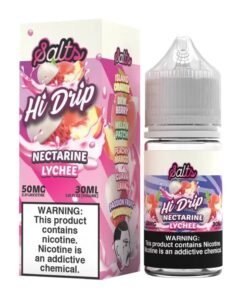 Nectarine Lychee Nic Salt Vape Juice 30ml – Hi Drip