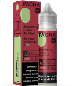Pacha Syn Strawberry Guava and Jackfruit 60ml Vape Juice