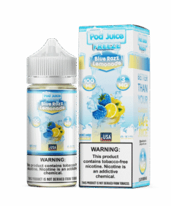 Pod Juice Freeze Blue Razz Lemonade TF 100ml Vape Juice