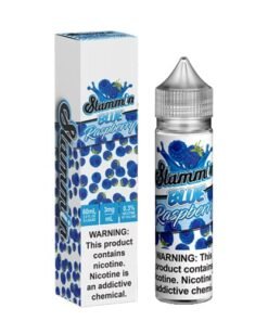Slammin Blue Raspberry 60ml Vape Juice