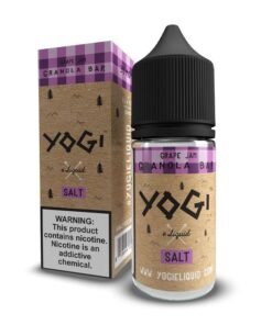 Yogi Salts Grape Jam Granola Nic Salt Vape Juice 30ml